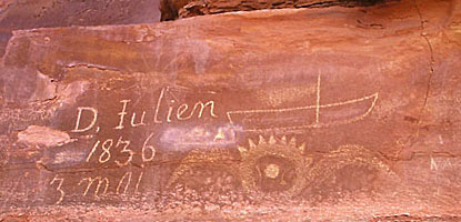 Denis Julien 1836 inscription